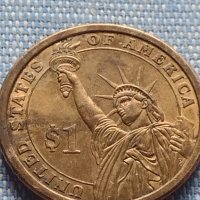 Монета 1 долар САЩ Джон Адамс вторият президент на САЩ 29607, снимка 2 - Нумизматика и бонистика - 42819414