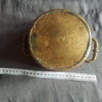 стара бронзова кашпа,саксия, снимка 4 - Антикварни и старинни предмети - 30540226