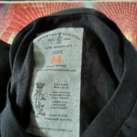 Кристиан Аудигер женска тениска маде ин САЩ 100% памук размер М, снимка 5 - Тениски - 37066996