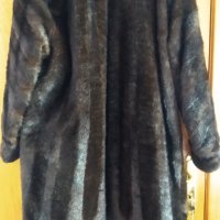 Продавам дамско палто изкуствен косъм, снимка 2 - Палта, манта - 37302013