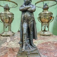 Прекрасна антикварна колекционерска френска фигура статуетка на Наполеон , снимка 2 - Антикварни и старинни предмети - 44413537