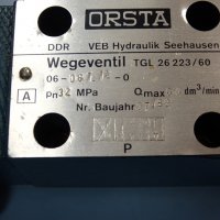Хидравличен разпределител ORSTA TGL-26223/60, снимка 10 - Резервни части за машини - 30825446