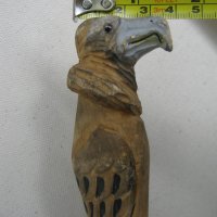 бастун с орел дърворезба, стар, снимка 9 - Други ценни предмети - 29731766