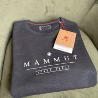 Дамска памучна блуза Mammut Core ML Crew, черна, размер М и XL, снимка 8 - Блузи с дълъг ръкав и пуловери - 42355146