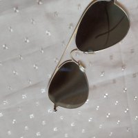 Плаки за слънчеви очила Ray-Ban огледални в цвят злато , снимка 3 - Слънчеви и диоптрични очила - 42880945