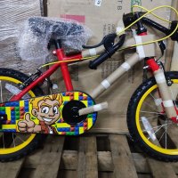 Нов детски велосипед ( колело ) Morelarge TYKE 16"  + помощни колелца, снимка 6 - Велосипеди - 38949676