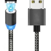 Светещи магнитни USB кабели за зареждане , снимка 4 - USB кабели - 29487357