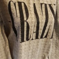 CRAZY Спортна Блуза/памук, снимка 1 - Блузи с дълъг ръкав и пуловери - 34207054