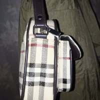 Нова малка чанта през рамо в каре, снимка 5 - Чанти - 42846124