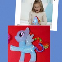 My Little Pony Rainbow Dash играчка пони, снимка 1 - Кукли - 36295049