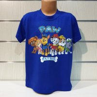 Нова детска тениска с дигитален печат PAW Patrol (Пес патрул) в цвят ротманс, снимка 6 - Детски тениски и потници - 37355434