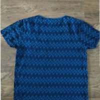 Scotch & Soda Navy Zig Zag Stripe T-shirt - страхотна мъжка тениска, снимка 7 - Тениски - 29658298