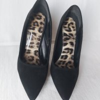 Елегантни дамски обувки  PAOLO BOCELLI , велурени , номер 38, снимка 1 - Дамски елегантни обувки - 40626311