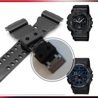Брандирани чéрен Лак и Мат Casio G-shock верижка, каишка за часовник, снимка 5 - Каишки за часовници - 30372532