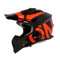 ДЕТСКА КРОС КАСКА O`NEAL 2SERIES RL SLICK BLACK/ORANGE, снимка 3 - Аксесоари и консумативи - 34184972