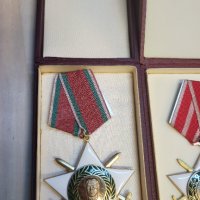 Комплект орден, ордени 9ти септември 1ва, 2ра и 3та степен с мечове, снимка 3 - Антикварни и старинни предмети - 44438745