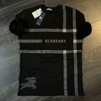 Мъжки тениски Burberry в 2 цвята, снимка 2 - Тениски - 44569527