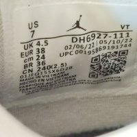 Нови Дамски Обувки Nike Air Jordan 4 Military Black White Panda Размер 38 24см и 39 25см Номер, снимка 3 - Кецове - 39682535
