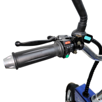 Електрическа триколка A6 LUX+ 1000W BLUE, снимка 11 - Мотоциклети и мототехника - 44751809