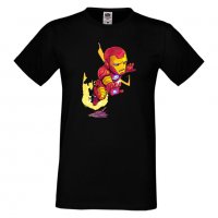 Мъжка тениска Marvel Iron Man Игра,Изненада,Подарък,Геймър,, снимка 3 - Тениски - 36790701
