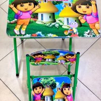 Детска маса и стол с картинка, снимка 4 - Мебели за детската стая - 30911646