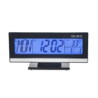Електронен дигитален светещ часовник с термометър за стая сензор, снимка 1 - Други - 29105884
