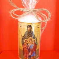 Икона на Света София, Вяра, Надежда и Любов icona Sveta Sofia, снимка 4 - Икони - 15712192