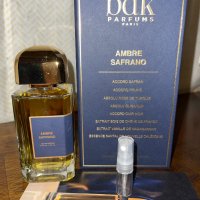 Отливки от Gris Charnel Extrait & Ambre Safrano - новите аромати от BDK Parfums - мостра / отливка, снимка 4 - Унисекс парфюми - 36591986