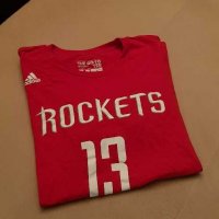 ADIDAS NBA HOUSTON ROCKETS JAMES HARDEN 13 T-Shirt, снимка 1 - Тениски - 29692874