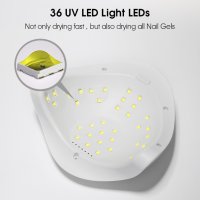 UV/LED лампа за маникюр и педикюр, SUNX, 54W, снимка 5 - Маникюр и педикюр - 40213874