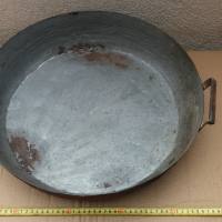 стара голяма тава за лютеница, агнета и др. , снимка 4 - Антикварни и старинни предмети - 44529558
