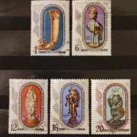 СССР, 1969 г. - пълна серия клеймовани марки, изкуство, 1*41, снимка 1 - Филателия - 37647233