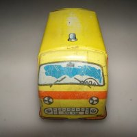Стара ламаринена количка соц играчка, СССР, снимка 3 - Коли, камиони, мотори, писти - 42056895