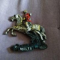 Малта магнит конник кръстоносец, снимка 4 - Колекции - 37619679