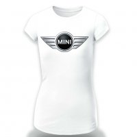 Разпродажба! Дамска тениска MINI COOPER, снимка 1 - Тениски - 32168700