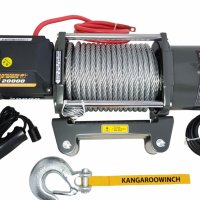 Лебедка KangarooWinch/PowerWinch K 20000 lb 24V(9090 kg.) ЗА ПЪТНА ПОМОЩ - НОВА, снимка 2 - Аксесоари и консумативи - 14516231