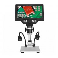 G1200 Дигитален микроскоп с голям 7-инчов дисплей и увеличение 1-1200x, снимка 1 - Друга електроника - 37085450