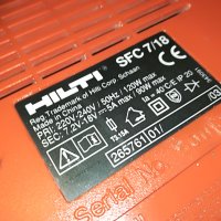 hilti sfc 7/18 7.2-18v/5a-battery charger-внос швеицария, снимка 8 - Винтоверти - 29592602