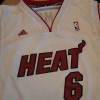 ADIDAS NBA MIAMI HEAT LEBRON JAMES 6 Jersey Vest, снимка 2 - Спортни дрехи, екипи - 29463479
