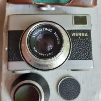Фотоапарат Werra 1 уникално състояние с оргиналната кутия, снимка 2 - Антикварни и старинни предмети - 33864695