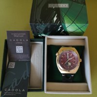 Страхотен часовник Cadola в стил vintage driver, снимка 9 - Мъжки - 42558647