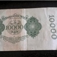 Райх банкнота - Германия - 10 000 марки | 1922г., снимка 4 - Нумизматика и бонистика - 29374600