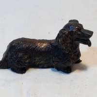 Бронзова статуетка куче , снимка 5 - Антикварни и старинни предмети - 38606062