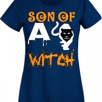 Дамска тениска Son Of A Witch 2,Halloween,Хелоуин,Празник,Забавление,Изненада,Обичаи,, снимка 6 - Тениски - 38138219