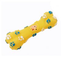 1780 Писукаща гумена играчка за куче кокал с лапички, снимка 2 - За кучета - 30769760