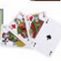   Покер карти  две тестета Golden Trophy Modiano червен или син гръб,, cut карта и държач за карти, , снимка 4 - Карти за игра - 37868388