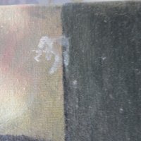 Стара Рисувана картина масло върху платно подписана , снимка 3 - Картини - 31383250