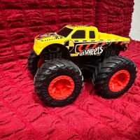 Mattel Hot Wheels Monster Trucks - Crash кола джип, снимка 4 - Коли, камиони, мотори, писти - 44280226