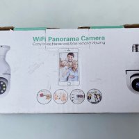 Wifi Panorama Camera тип Kрушка за движение и нощно виждане, снимка 5 - IP камери - 42218764