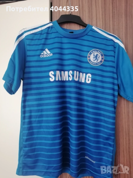 Ретро футболна тениска Челси-номер 17 Азар, снимка 1